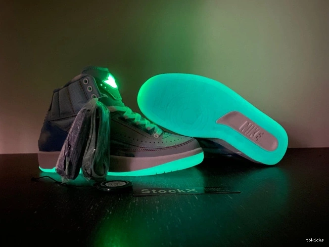 Reps TBK Retro Jordan J 2 Balvin DQ7691-419 0712